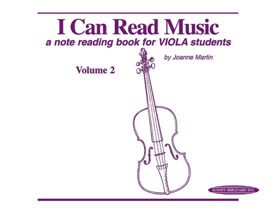 I Can Read Music, Volume 2 - Martin - Viola - Book