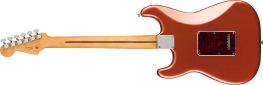 Player Plus Stratocaster, Pau Ferro Fingerboard - Aged Candy Apple Red