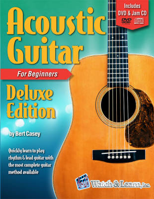 Acoustic Guitar Primer, Deluxe Edition - Casey - Book/DVD/CD