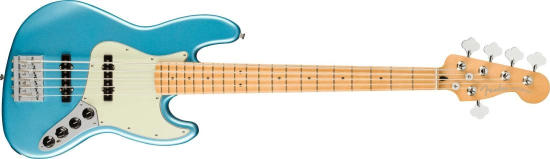 Player Plus Jazz Bass V, Maple Fingerboard - Opal Spark