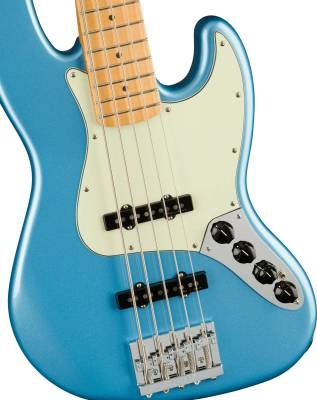 Player Plus Jazz Bass V, Maple Fingerboard - Opal Spark