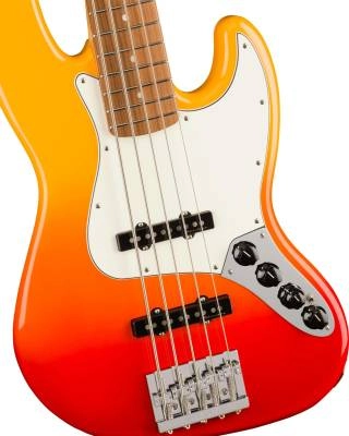 Player Plus Jazz Bass V, Pau Ferro Fingerboard - Tequila Sunrise