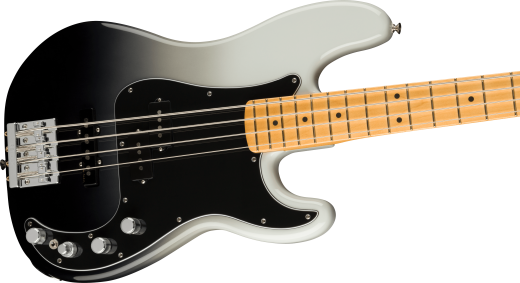 Player Plus Precision Bass, Maple Fingerboard - Silver Smoke