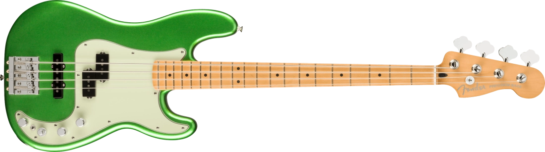 Player Plus Precision Bass, Maple Fingerboard - Cosmic Jade