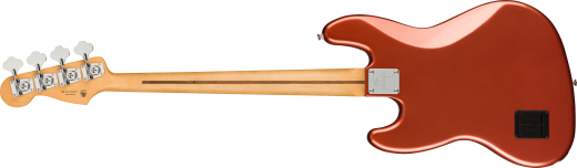 Player Plus Jazz Bass, Maple Fingerboard - Aged Candy Apple Red