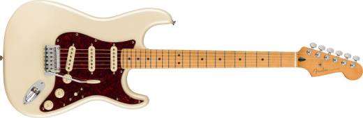 Player Plus Stratocaster, Maple Fingerboard - Olympic Pearl