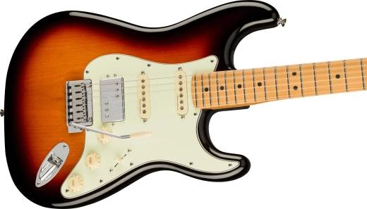 Player Plus Stratocaster HSS, Maple Fingerboard - 3-Colour Sunburst