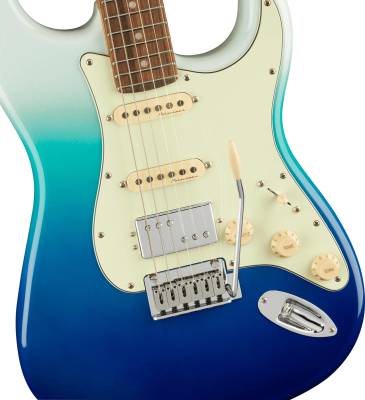 Player Plus Stratocaster HSS, Pau Ferro Fingerboard - Belair Blue