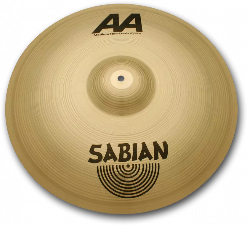 AA Medium Thin Crash Cymbal - Brill - 19 Inch