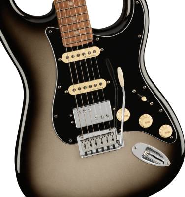 Player Plus Stratocaster HSS, Pau Ferro Fingerboard - Silverburst