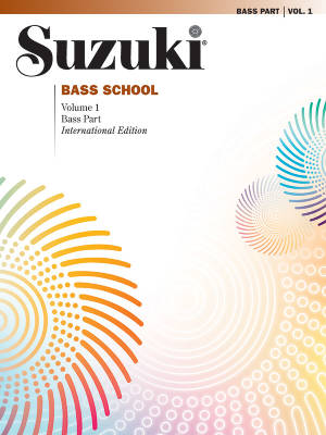 Suzuki Bass School, Volume 1 (International Edition) - Double Bass - Book