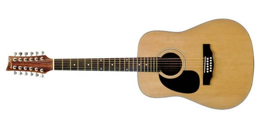 BeaverCreek - 12-String Dreadnaught Acoustic Guitar, Left-Handed