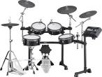 Yamaha - DTX8 Series Birch Electronic Drum Kit w\/Mesh Pads - Black Forest