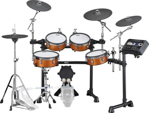Yamaha - DTX8 Series Birch Electronic Drum Kit w/Mesh Pads - Real Wood
