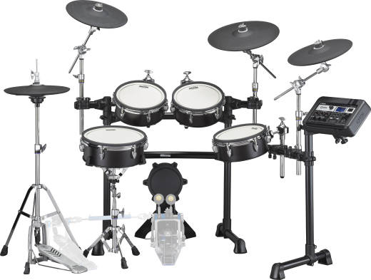 Yamaha - DTX8 Series Birch Electronic Drum Kit w/ TCS Pads - Black Forest