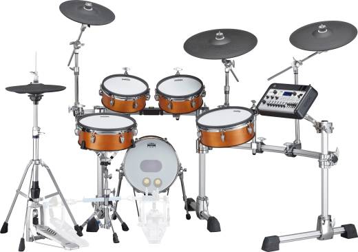 Yamaha - DTX10 Series Birch Electronic Drum Kit w/Mesh Pads - Real Wood