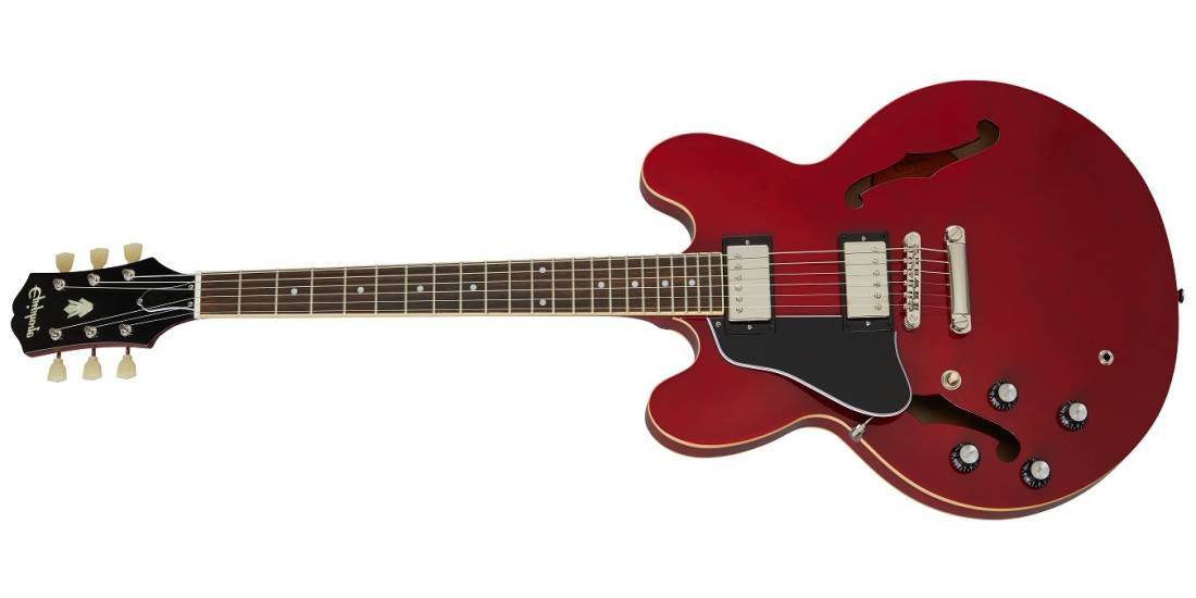 Inspired by Gibson ES-335 Left-Handed - Cherry