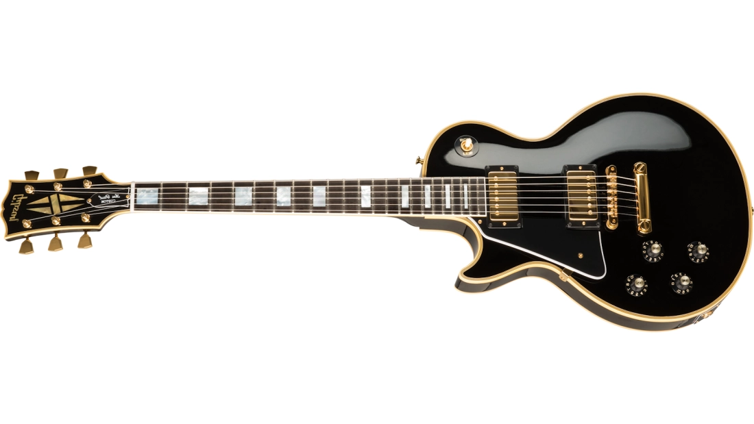 1968 Les Paul Custom Reissue Gloss Left-Handed - Ebony