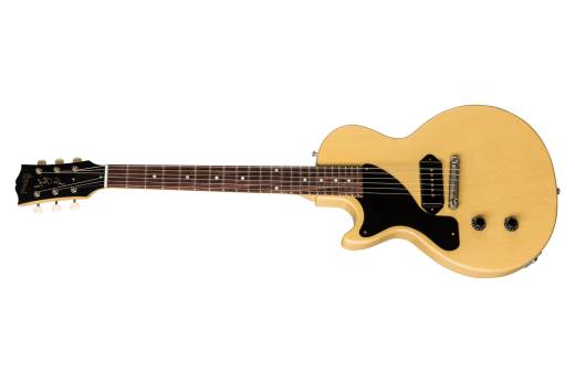Gibson Custom Shop - Guitare Les Paul Junior  simple pan coup gauchre, rdition 1957 - TV Yellow