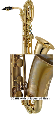 P Mauriat - PMB-302UL - Baritone Sax in Unlacquered - to Low Bb