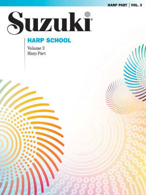 Summy-Birchard - Suzuki Harp School, Volume 3 - Waddington - Harp - Book