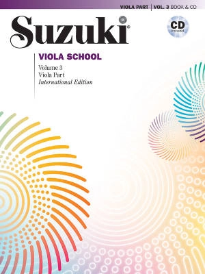 Summy-Birchard - Suzuki Viola School, Volume 3 (International Edition) - Suzuki - Viola - Book/CD