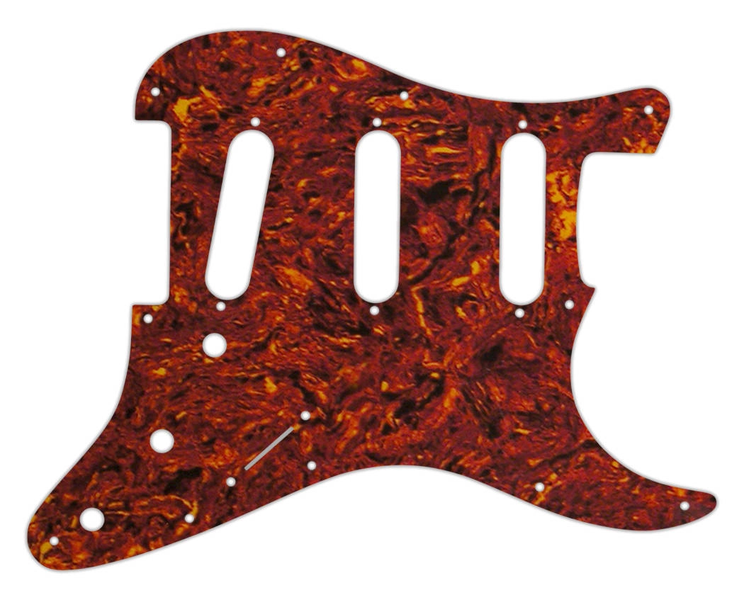 Custom Pickguard for Fender 2017-2019 American Professional Stratocaster - Tortoise