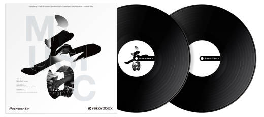 Control Vinyl for rekordbox DJ (Pair) - Black