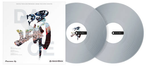 Pioneer DJ - Control Vinyl for rekordbox DJ (Pair) - Clear