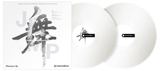 Pioneer DJ - Control Vinyl for rekordbox DJ (Pair) - White
