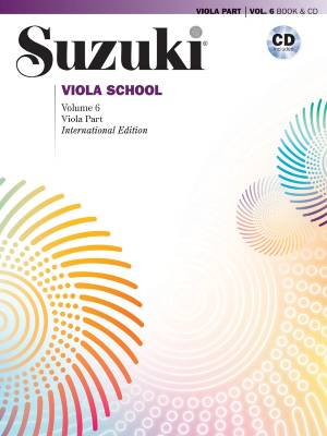 Suzuki Viola School, Volume 6 (International Edition) - Suzuki - Viola - Book/CD