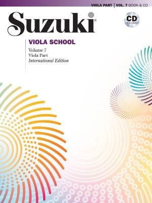 Suzuki Viola School, Volume 7 (International Edition) - Suzuki - Viola - Book/CD