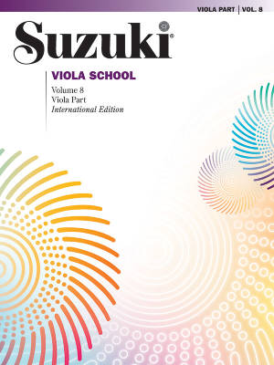 Suzuki Viola School, Volume 8 (International Edition) - Suzuki - Viola - Book