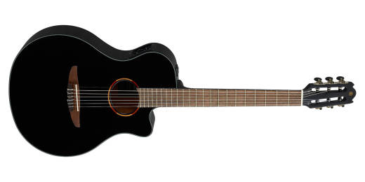 Yamaha - NTX1 Nylon String Acoustic-Electric Guitar - Black