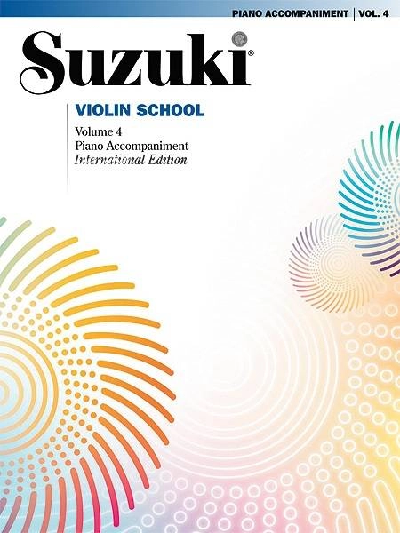 Suzuki Violin School, Volume 4 (International Edition) - Suzuki - Piano Accompaniment - Book