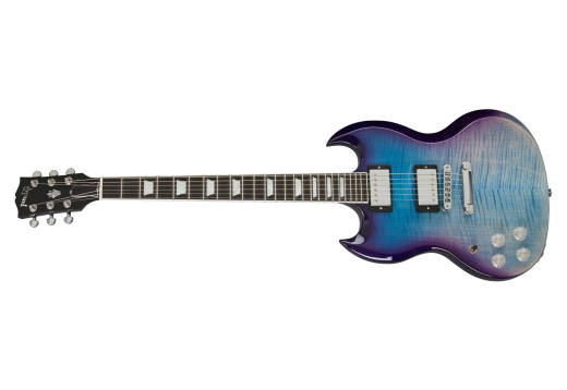 Gibson - Guitare SG Modern gauchre - Blueberry Fade