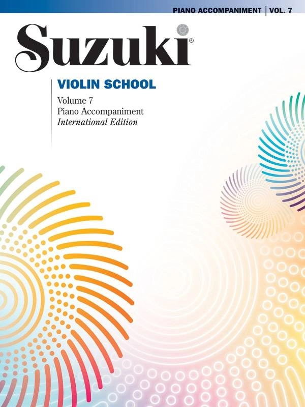 Suzuki Violin School, Volume 7 (International Edition) - Suzuki - Piano Accompaniment - Book