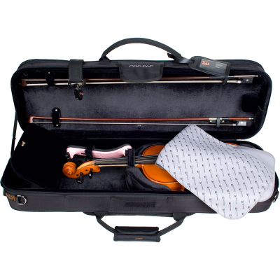 Deluxe 4/4 Violin Case -  Black