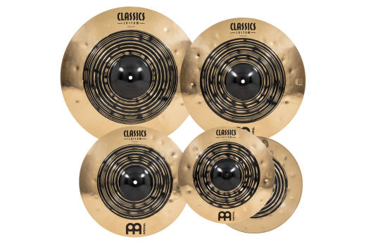 Classics Custom Dual Cymbal Set (14 HH, 16 C, 18 C, 20 R)