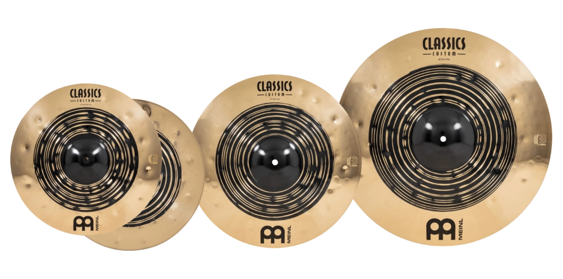 Classics Custom Dual Cymbal Set (14 HH, 16 C, 20 R)