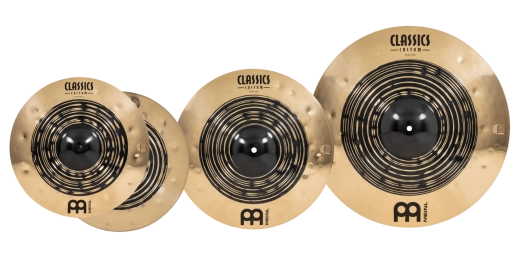 Meinl - Ensemble de cymbales Classics Custom Dual (14