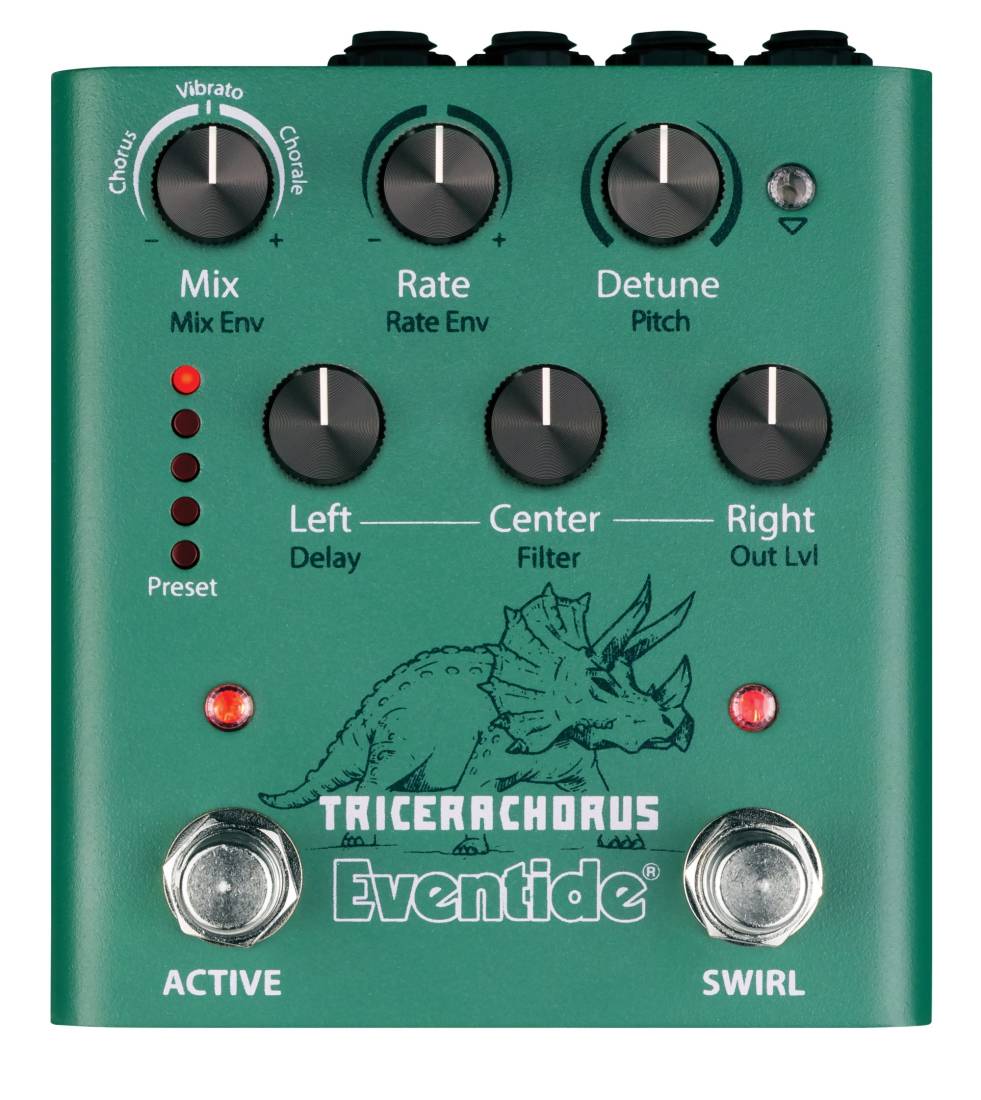 Eventide TriceraChorus Stereo Chorus Pedal Long & McQuade