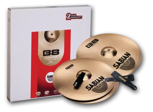 Sabian B8 Concert Band Cymbal Set