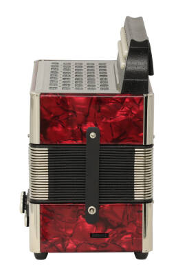 Diatonic Accordion - Key A/D - Red