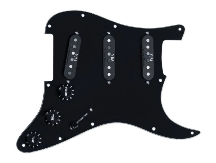 Yngwie Loaded Pickguard - Black