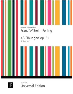 Universal Edition - 48 Studies, op. 31 - Ferling/Joppig - Oboe - Book