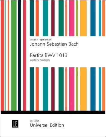 Partita,  BWV 1013 - Bach/Waterhouse - Bassoon - Sheet Music