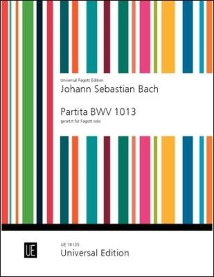 Universal Edition - Partita,  BWV 1013 - Bach/Waterhouse - Bassoon - Sheet Music