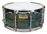 Pork Pie Percussion - 6.5x14 Brass Patina Snare Drum