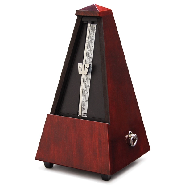 Standard Wood Metronome - Mahogany Gloss